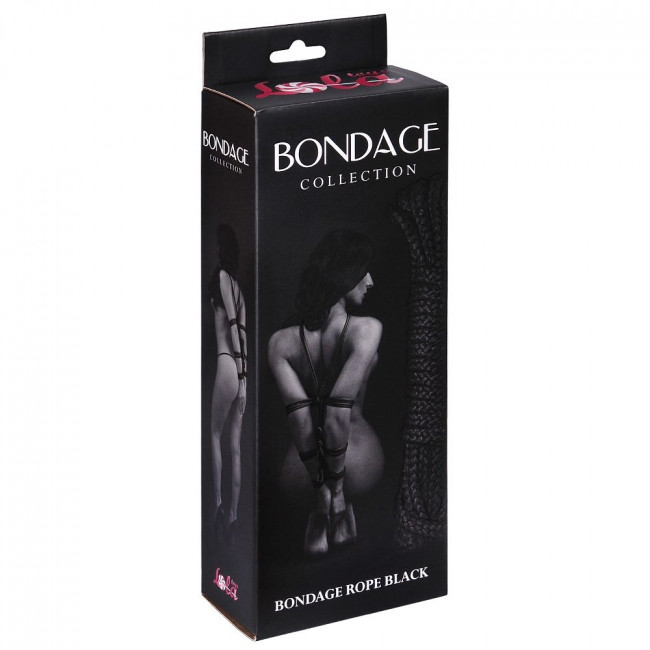 Черная веревка Bondage Collection Black - 9 м. Черная веревка Bondage Collection Black - 9 м.