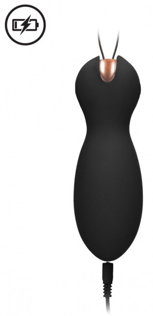 Черные вагинальные шарики Purity с пультом ДУ Черные вагинальные шарики Purity с пультом ДУ