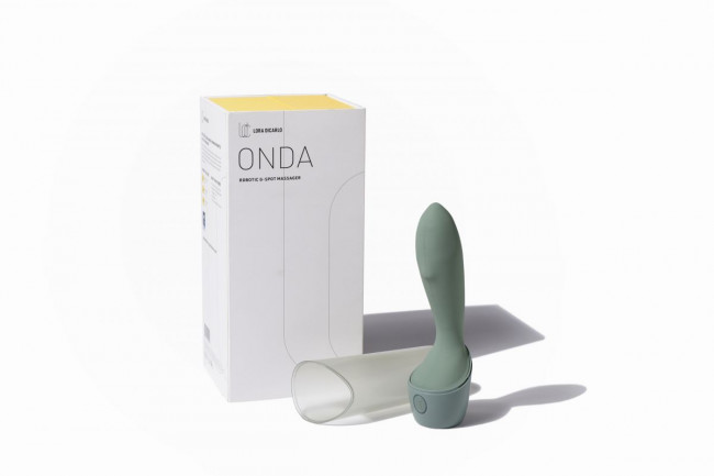Зеленый стимулятор точки G Onda G-Spot Massager - 19,5 см. Зеленый стимулятор точки G Onda G-Spot Massager - 19,5 см.