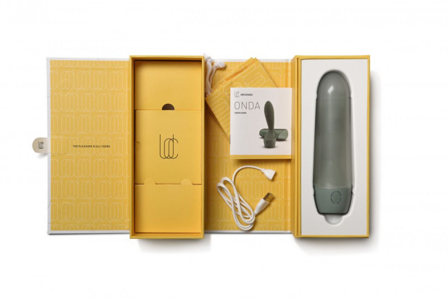 Зеленый стимулятор точки G Onda G-Spot Massager - 19,5 см. Зеленый стимулятор точки G Onda G-Spot Massager - 19,5 см.