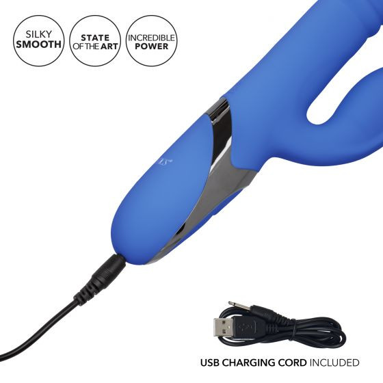 Синий вибромассажер-кролик Enchanted Teaser - 23 см. Синий вибромассажер-кролик Enchanted Teaser - 23 см.