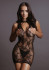 Коротенькое соблазнительное платье High Neck Lace Mini Dress