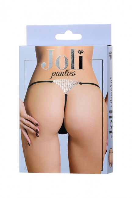 Трусики-стринги Chantal с треугольником из страз Трусики-стринги Chantal с треугольником из страз