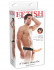 Полый страпон 8" Hollow Strap-On телесного цвета - 19 см.