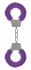 Фиолетовые пушистые наручники OUCH! Purple