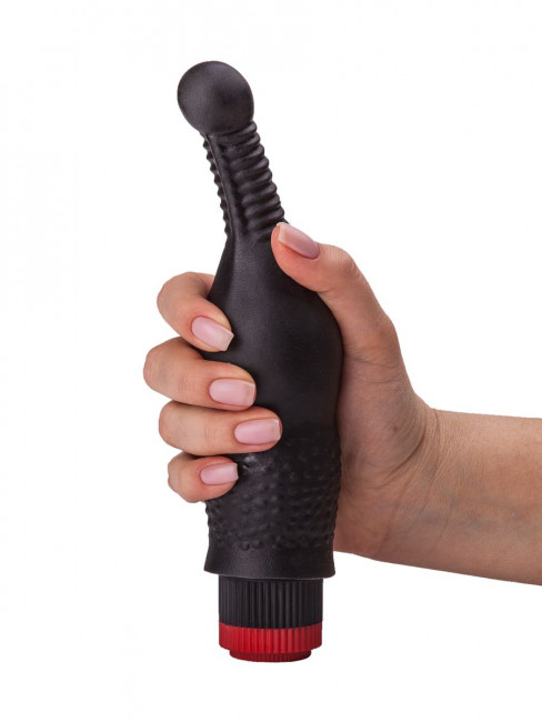 Анальный вибромассажёр с тоненьким стволом - 17 см. Анальный вибромассажёр с тоненьким стволом - 17 см.
