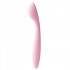 Нежно-розовый клиторальный вибратор Keri Pale Pink - 17 см.