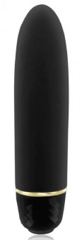 Черная вибропуля Classique Vibe - 12 см.