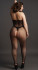 Кэтсьюит с доступом High Neck Fishnet And Lace Bodystocking