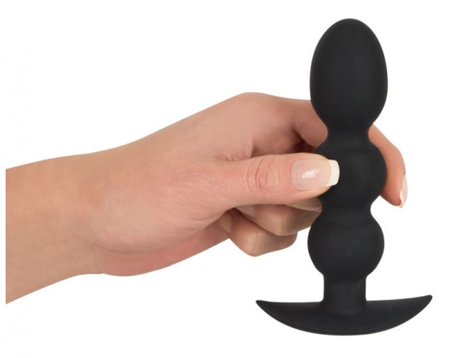 Тяжелая анальная елочка Heavy Beads - 13,3 см. Тяжелая анальная елочка Heavy Beads - 13,3 см.