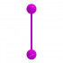 Лиловые вагинальные шарики KEGEL BALL III