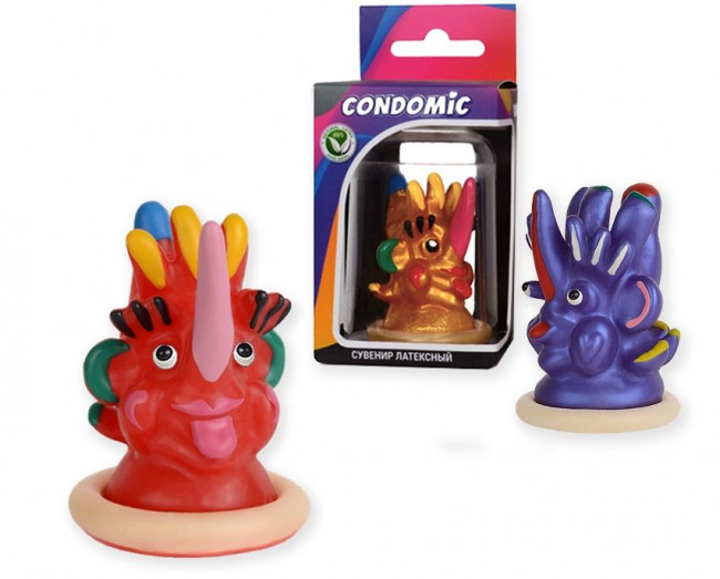 Сувенирный латексный презерватив "Буратино"