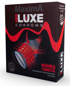 Презерватив LUXE Maxima "Конец света" - 1 шт.