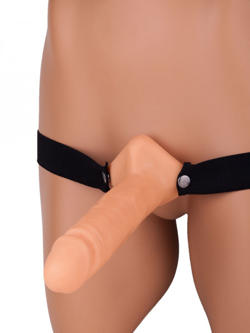 Фаллопротез №1 на эластичном креплении- 18,5 см. Фаллопротез №1 на эластичном креплении- 18,5 см.