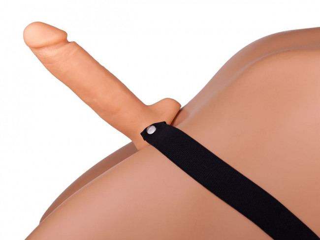 Фаллопротез №1 на эластичном креплении- 18,5 см. Фаллопротез №1 на эластичном креплении- 18,5 см.