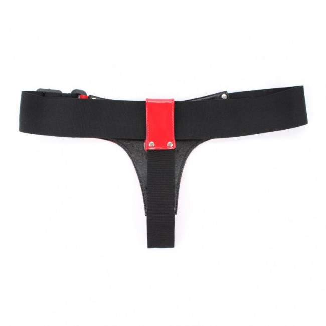 Красные лаковые трусики для насадок Красные лаковые трусики для насадок