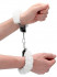Белые пушистые наручники OUCH! White