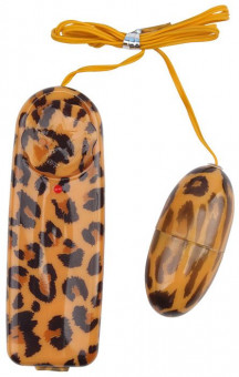 Леопардовое виброяйцо Leopard Print Love Egg