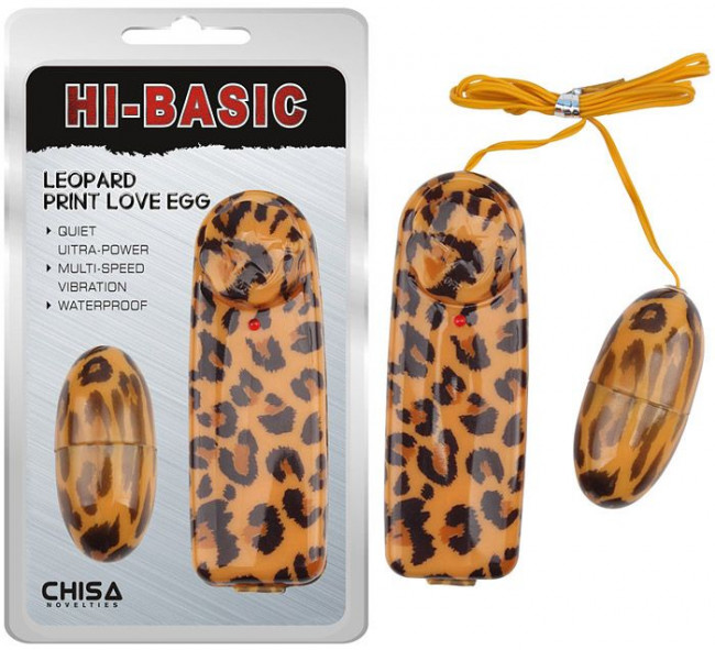 Леопардовое виброяйцо Leopard Print Love Egg Леопардовое виброяйцо Leopard Print Love Egg
