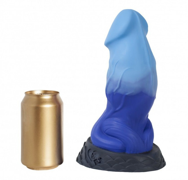 Синий фаллоимитатор "Ночная Фурия Large+" - 26 см. Синий фаллоимитатор "Ночная Фурия Large+" - 26 см.