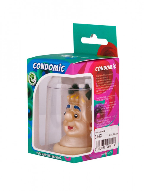 Сувенирный латексный презерватив "Чиполлино" Сувенирный латексный презерватив "Чиполлино"