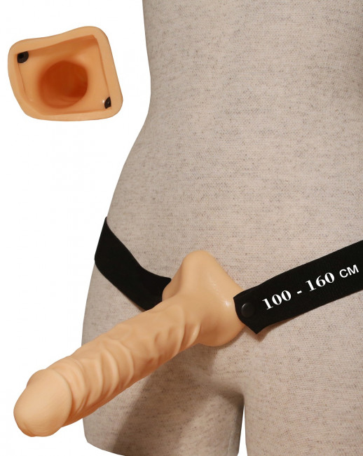 Фаллопротез №9 на резинке размера XXL - 20 см. Фаллопротез №9 на резинке размера XXL - 20 см.