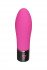 Розовый силиконовый мини-вибратор Lil Swirl - 10 см.