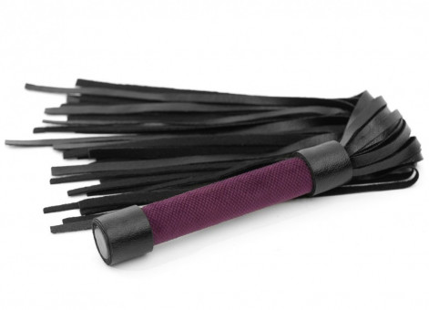 Фиолетово-черная плеть My Rules - 43 см.