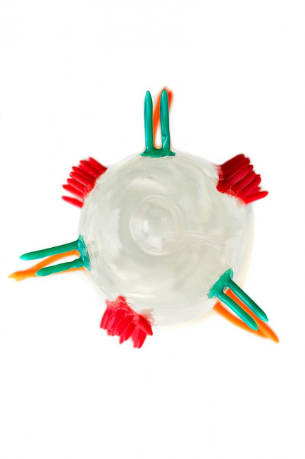 Презерватив с пучками усиков "Стимулирующая штучка №2" - 1 шт. Презерватив с пучками усиков "Стимулирующая штучка №2" - 1 шт.