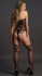 Ажурный тедди с чулками Strapless Crotchless Teddy With Stockings