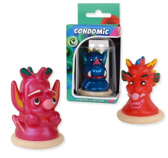 Сувенирный латексный презерватив "Гоблин" Сувенирный латексный презерватив "Гоблин"