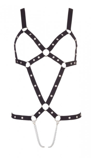 Эластичное боди с цепочками Bad Kitty Strap Body Эластичное боди с цепочками Bad Kitty Strap Body