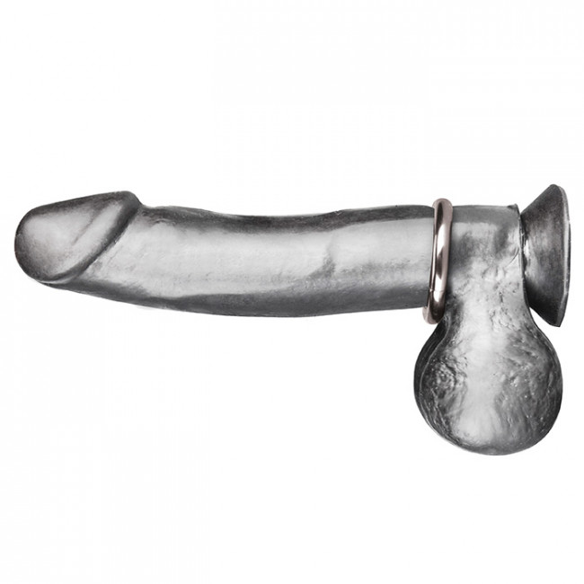 Стальное эрекционное кольцо STEEL COCK RING - 4.8 см. Стальное эрекционное кольцо STEEL COCK RING - 4.8 см.