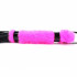 Нежная плеть с розовым мехом BDSM Light - 43 см.