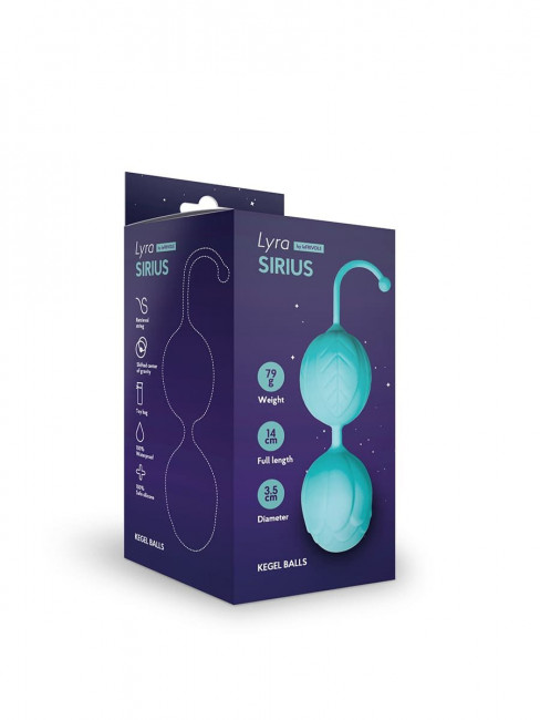 Голубые шарики Кегеля со смещенным центом тяжести Sirius Голубые шарики Кегеля со смещенным центом тяжести Sirius