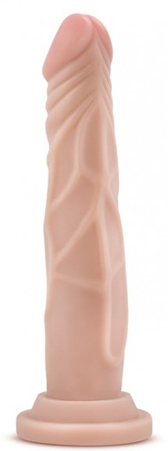 Телесный фаллоимитатор 7.5 Inch Silicone Dildo - 19 см.