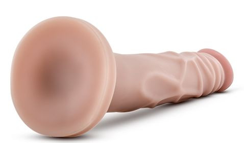 Телесный фаллоимитатор 7.5 Inch Silicone Dildo - 19 см.