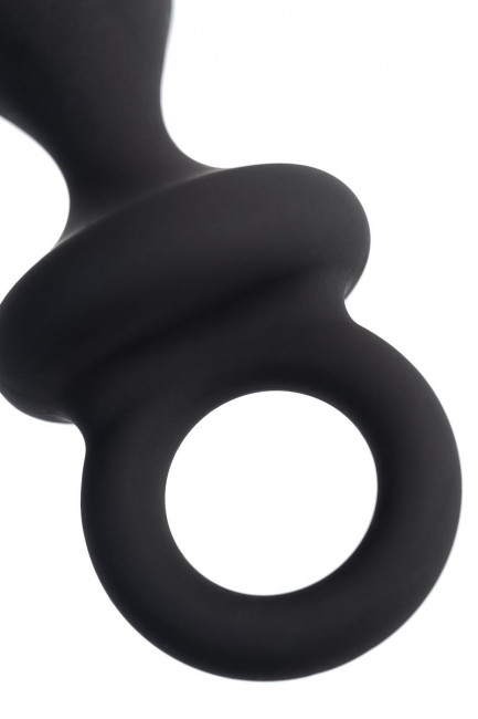 Черная анальная пробка Strob M - 13,5 см. Черная анальная пробка Strob M - 13,5 см.