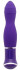 Фиолетовый вибратор ECSTASY Rippled Vibe - 19,5 см.