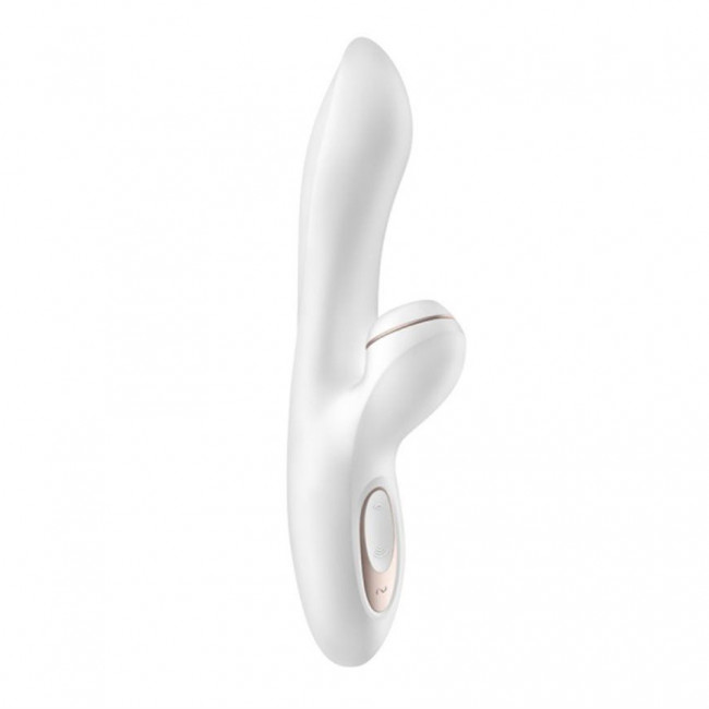 Вибромассажер с вакуумно-волновой клиторальной стимуляцией Satisfyer Pro + G-Spot - 22 см.