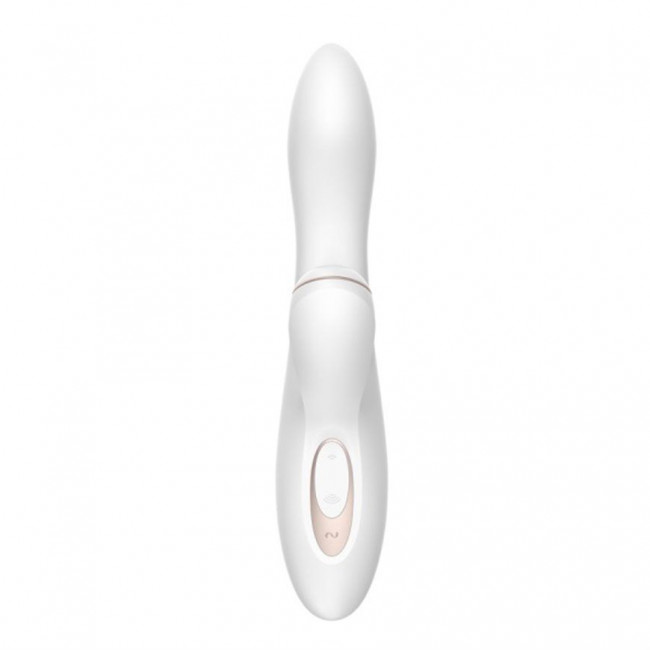Вибромассажер с вакуумно-волновой клиторальной стимуляцией Satisfyer Pro + G-Spot - 22 см. Вибромассажер с вакуумно-волновой клиторальной стимуляцией Satisfyer Pro + G-Spot - 22 см.