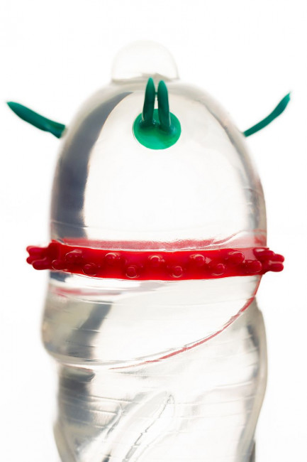 Презерватив с усиками "Стимулирующая штучка №5" - 1 шт.