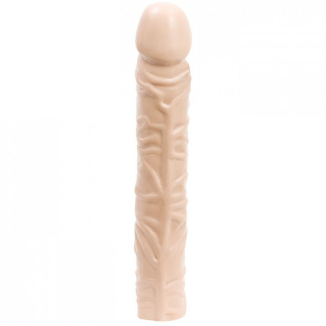 Анально-вагинальный фаллоимитатор с силагелем  - 24,5 см.