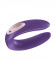 Фиолетовый вибратор для пар Satisfyer Double Plus Remote с пультом ДУ