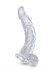 Прозрачный фаллоимитатор 7.5" Cock with Balls - 21,6 см.