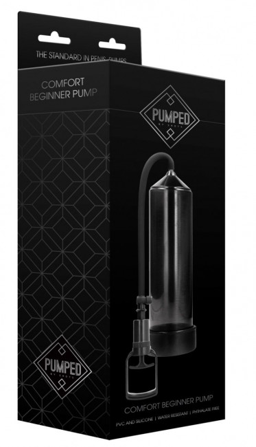 Черная вакуумная помпа с насосом в виде поршня Comfort Beginner Pump Черная вакуумная помпа с насосом в виде поршня Comfort Beginner Pump