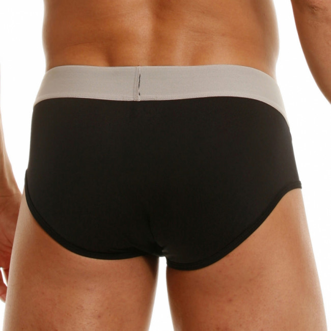 Мужские брифы HUSTLER на широкой резинке из микрофибры Мужские брифы HUSTLER на широкой резинке из микрофибры