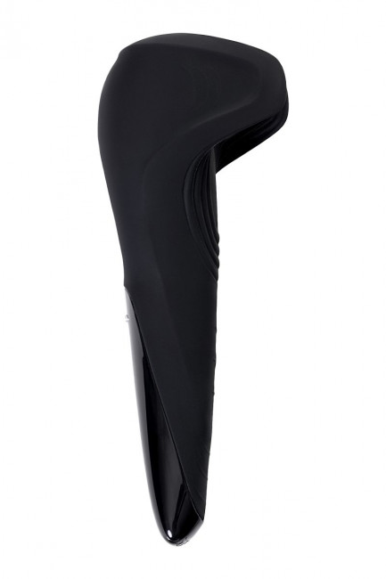 Чёрный нереалистичный мастурбатор с вибрацией Satisfyer Men Wand Чёрный нереалистичный мастурбатор с вибрацией Satisfyer Men Wand
