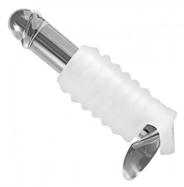 Ребристая насадка для утолщения пениса Ребристая насадка для утолщения пениса