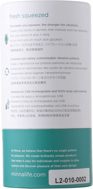 Зеленый вибростимулятор Minna Life Limon Зеленый вибростимулятор Minna Life Limon